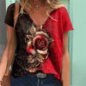 Aurelia - Chemise pour dames avec col en V