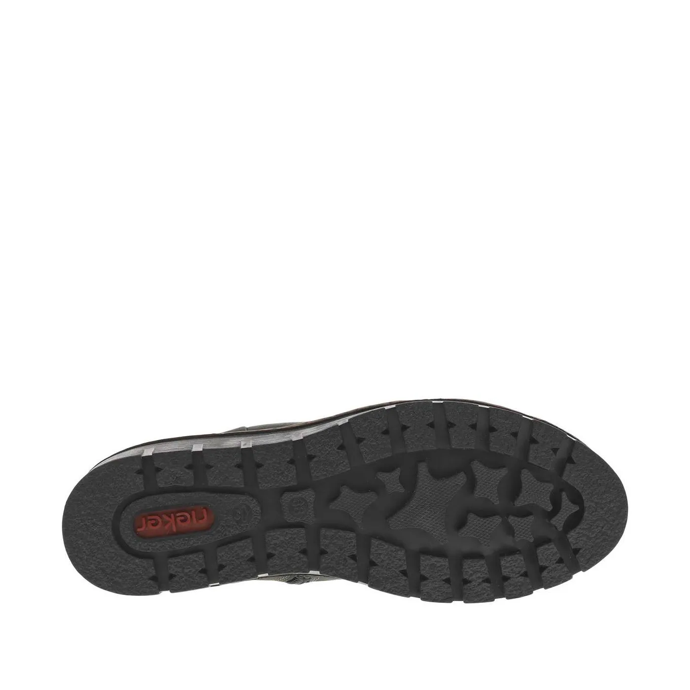 Boots à bout rond en cuir nubuck kaki, semi-compensée et à soufflet élastiqué