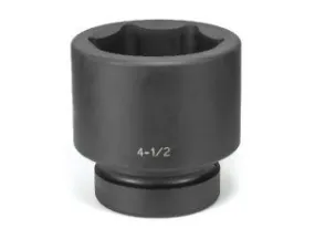Grey Pneumatic 7192R Douille à chocs 6" x 6 pans courte à prise 2-1/2"
