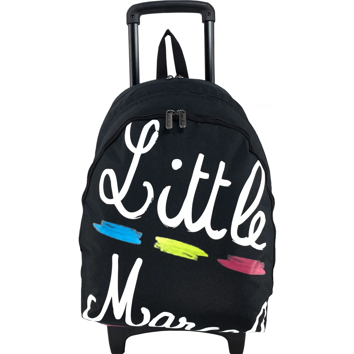 Sac à dos roulettes scolaire double compartiment Little Marcel