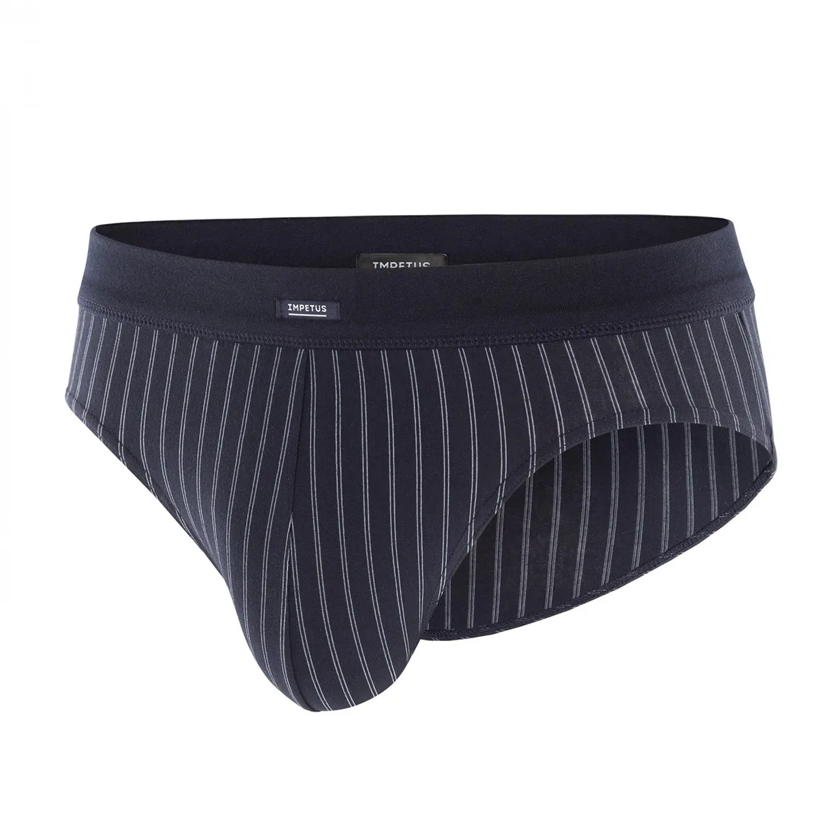 Slip en coton stretch homme Essentials bleu rayé par Impetus