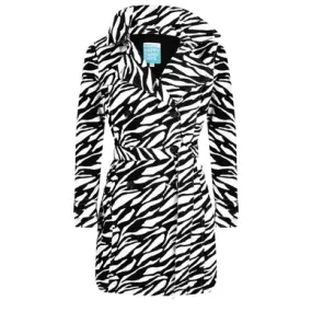 Veste Happy Rainy Days Trenchcoat Brascha Zebra Black Off White