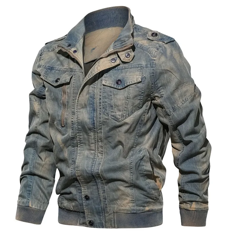 Veste Jean Homme Style Vintage